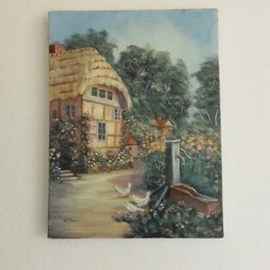 Anna Peer, SF oil painting 12" x 9" (#EV819)